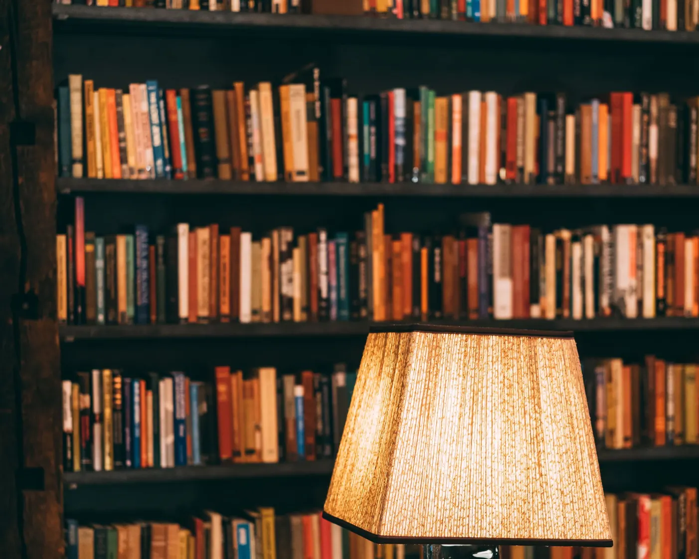 The library shelves, a career built on learning The library shelves, a career built on learning